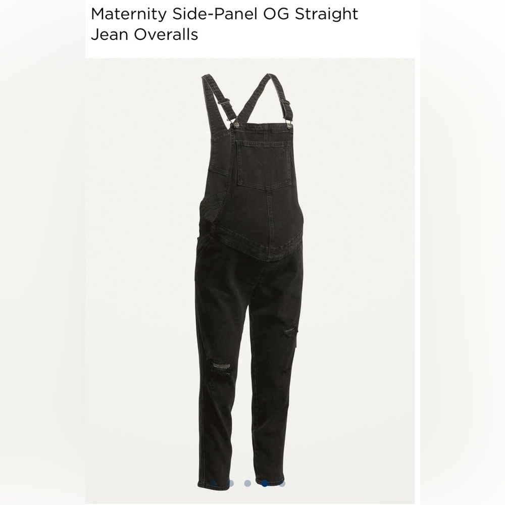 Maternity StretchSide-Panel 90’sOG Straight
Jean Overalls-washedblack Sz 14 Long - Picture 7 of 12